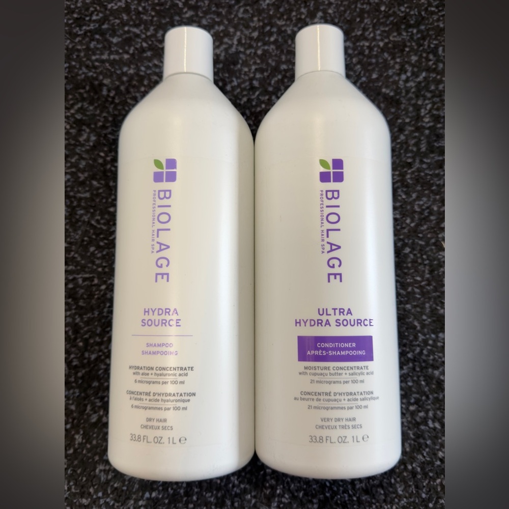 Biolage Hydra Source Shampoo and Conditioner Set - ultra hydrate